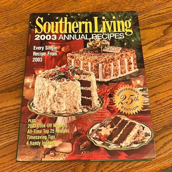 Southern Living, 2003 Annual Recipe Cookbook, 368 pgs, 25th anniversary edition - Picture 1 of 6